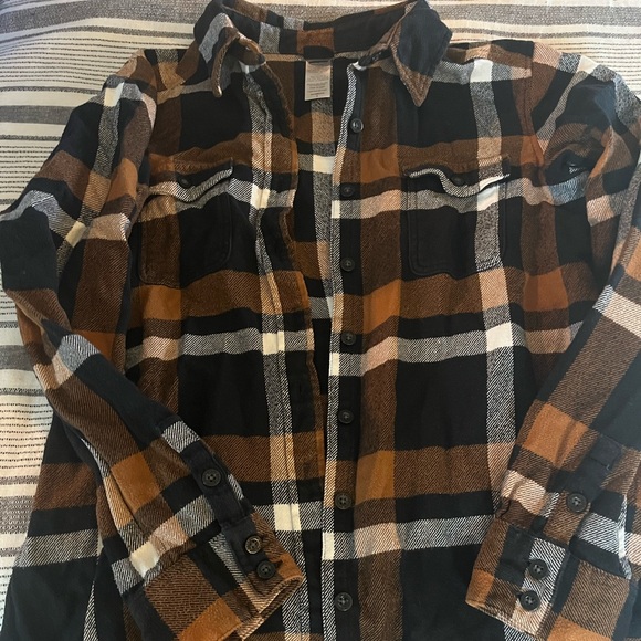Patagonia Size 8 Women's Flannel Shirt - Picture 1 of 5